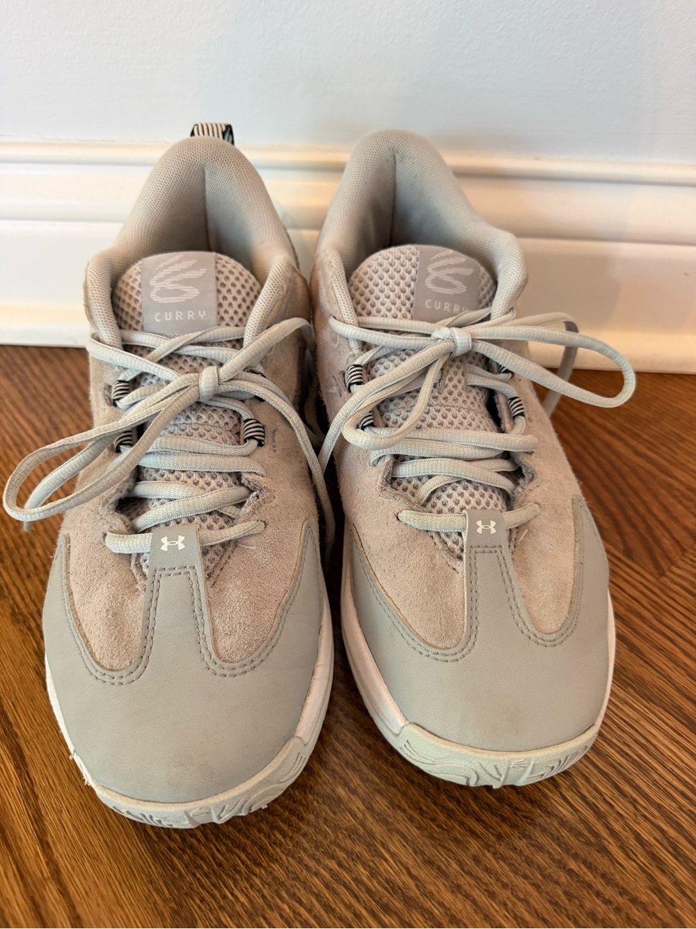 Under Armour Curry Kids' Light Gray Athletic Shoes